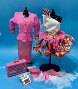 1980s Barbie Doll Clothes: 1989 Pilot Barbie Career. Outfit & Accessories - Picture 1 of 3