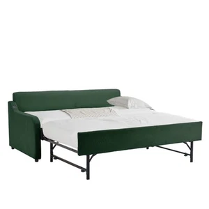 Modern Pop Up Twin to King Size Daybed with USB Charging Port For Adults Teens - Picture 1 of 8