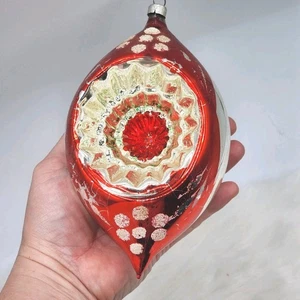 Vintage Jumbo Polen Träne Einzug Ornament Refektor  - Bild 1 von 4