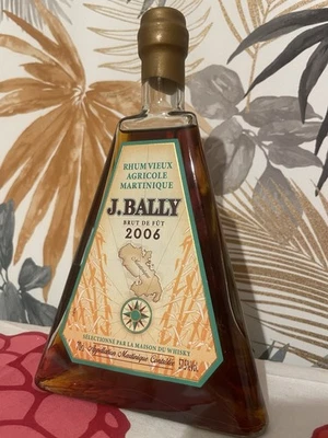 J.BALLY 2006 Brut De Fut 57.5% 70cl La Maison Du Whisky Rhum Vieux Agricole - Immagine 1 di 3