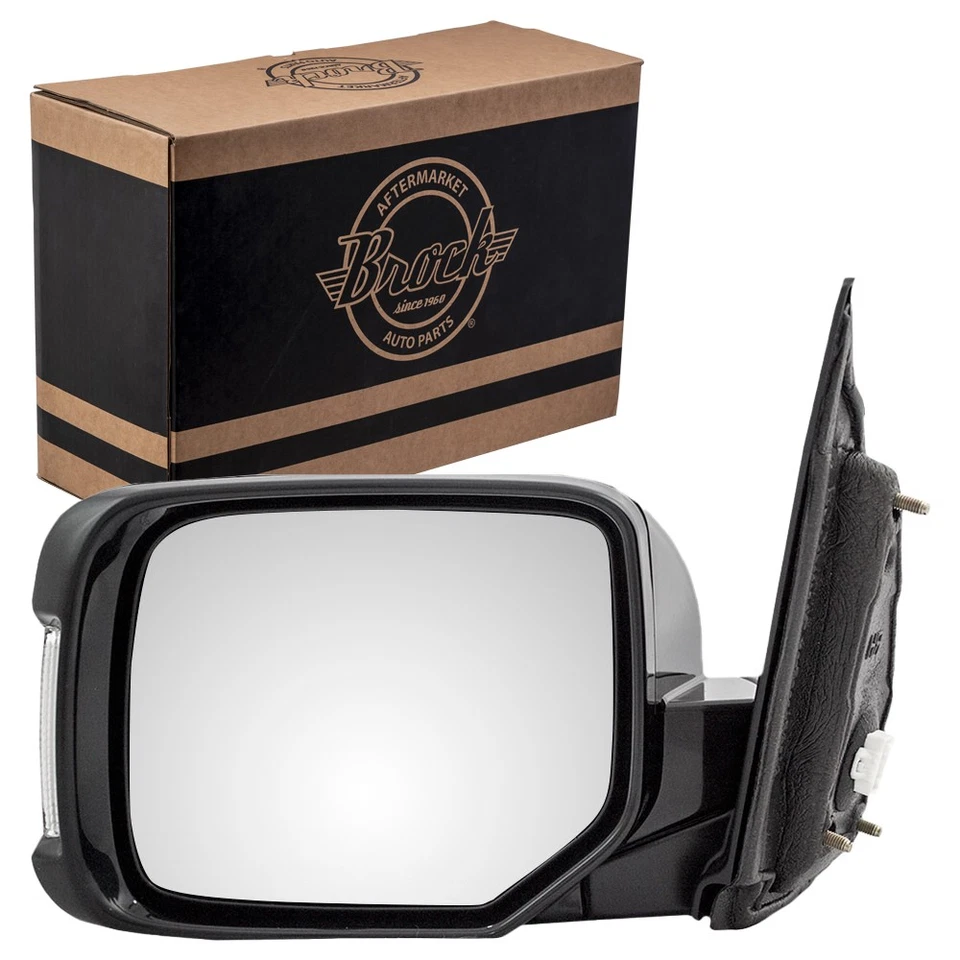 Se adapta a espejo retrovisor eléctrico piloto 2009-2015 indicador de señal de giro memoria izquierda térmica Foto 1 de 4