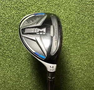 TaylorMade SIM Max Rescue 4 Hybrid 22° Ventus Blue 6R Regular Flex RH w/ Cover - Picture 1 of 16