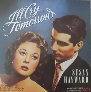 I'LL CRY TOMORROW  LASERDISC - Picture 1 of 1