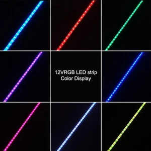 LED 5V 12V RGB Colorful Computer Case Light DIY Desktop PC Tower Motherboard _pu - Zdjęcie 1 z 18