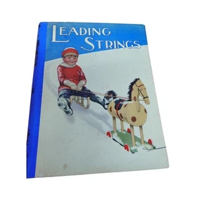 Vintage Child's Book Hardback Leading Strings Darton's Storybook Illustrated  - Picture 1 of 8