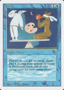 MRM ENGLISH Stase-Stasis NM MTG magic Revised - Picture 1 of 1