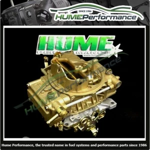 GENUINE HOLLEY 600 CFM SQUARE VAC SEC MANUAL CHOKE REMANUFACTURED CARBURETTOR - Picture 1 of 3