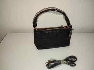 Handtasche Henkeltasche mit abnehmbarem Schulterriemen schwarz Damenhandtasche - Bild 1 von 2