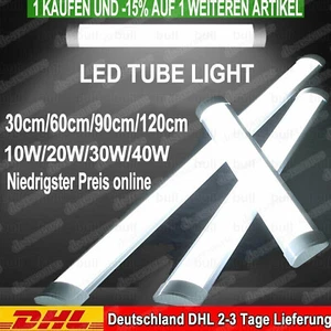 Lámpara de bañera LED lámpara de techo sótano lámpara de habitación húmeda taller tubo 120/150 cm - Imagen 1 de 143