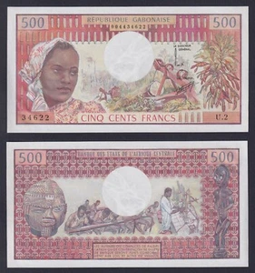 Banconota Gabon 500 francs 1974 P.-2a FDS/UNC - Picture 1 of 1