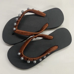 Casual Beach Outdoor Comfort Flat Flip Flop Flops Premium Sandals Shoes Slippers - Picture 1 of 12