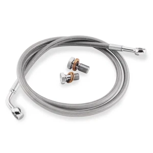 Fits 2004 Kawasaki VN1600B Vulcan 1600 Mean Streak Econoline Cruiser Brake Line - Picture 1 of 1