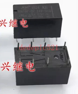 10 PCS NEW IN BOX HK19F-DC 24V-SHG Power Electromagnetic Relay - Image 1 of 3