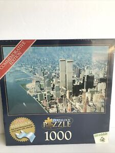 New York City Twin Towers 2001 Commemorative Edition 1000 Piece Perfalock Puzzle