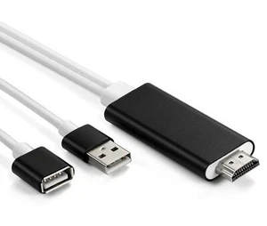 USB to HDTV Cable for Android & Apple, 1080P Digital AV Adapter Connector Cable - Picture 1 of 7