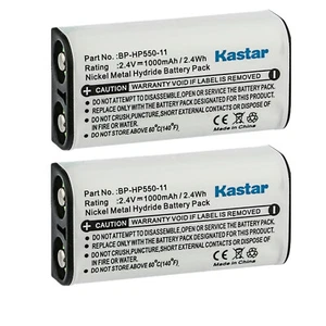 Kastar 2 Piezas Batería 2.4V 1000mAh para Sony BP-HP550-11 MDR-RF4000 RF970 Auriculares - Imagen 1 de 3