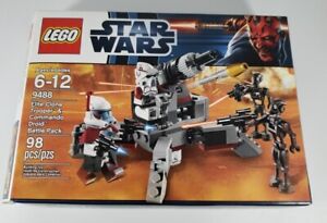 LEGO Star Wars: Elite Clone Trooper & Commando Droid Battle Pack (9488)