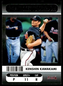 2009 Topps Ticket to Stardom To Kenshin Kawakami Atlanta Braves #TTS-15 - Picture 1 of 2