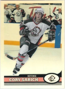 1999-00 Topps Chrome  Cory Sarich Refractor #46 Buffalo Sabres - Picture 1 of 2