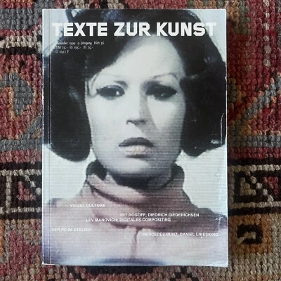 TEXTE ZUR KUNST Magazine #36 December 1999 Rare Art Magazine - Image 1 of 4