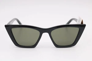 Le Specs Velodrome Cat Eye Sonnenbrille schwarz/grün LSP2352215 54-17-145 - Bild 1 von 6