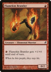 4x Flamekin Brawler - LP - Lorwyn - SPARROW MAGIC - Foto 1 di 1