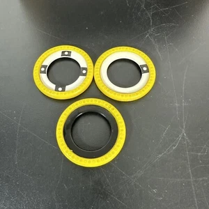 Connect 4 Launchers Game by Hasbro 2010 Replacement Part Pieces - 3 Yellow Rings - Picture 1 of 1