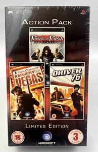 PSP Limited Edition Action Pack (2009), UK Pal, Brand New Sony Factory Sealed - Picture 1 of 8