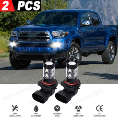 For Toyota Tacoma 2005-2010 2011 Combo 2X LED Headlight Kit Fog Light Bulbs - Image 1 of 4