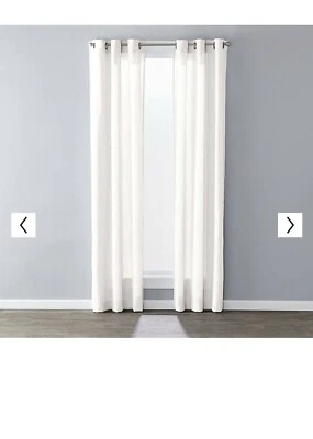 SKL Home Curtain Saturday Knight 2 panels Sunsafe Raine Window 95in x 40in Each - Image 1 of 4