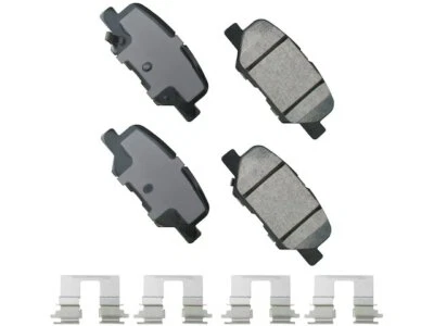 Juego de 3 pastillas de freno traseras para Mazda 2014-2018 Akebono 15654WBWG 2015 2016 2017 Foto 1 de 2