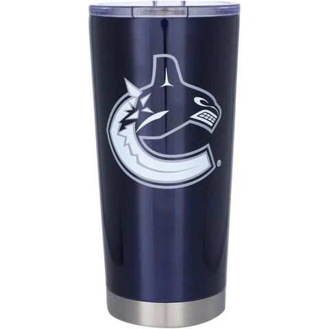 Vancouver Canucks 20oz. Letterman Tumbler Cover