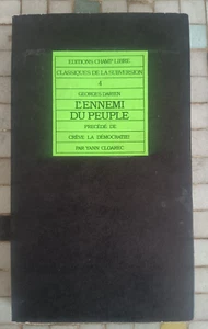 Editions Champ Libre Georges Darien Cloarec L'Ennemi du Peuple 25 - Picture 1 of 4