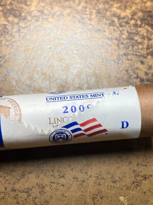 2009-D Lincoln Cents LP1 Birth place Uncirculated Mint Roll - Image 1 of 3