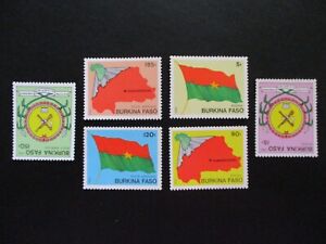 Burkina Faso #675-80 Used - WDWPhilatelic (3-24)