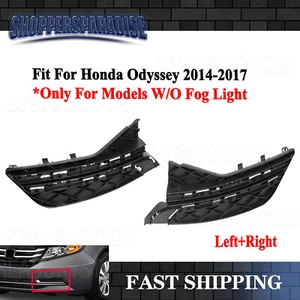 For Honda Odyssey 2014-2017 Left Right Front Bumper Fog Light Lamp Hole Cover - Bild 1 von 9