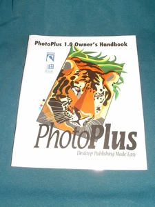 Vintage 1994 Serif PhotoPlus 1.0 PC CD- ROM Owners Handbook - Picture 1 of 2