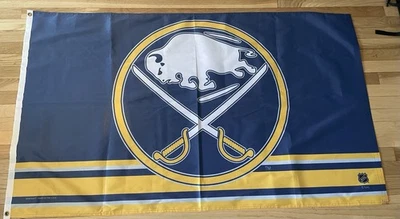 Bandera exterior Buffalo Sabres, 3x5, con licencia oficial, excelente estado Foto 1 de 4