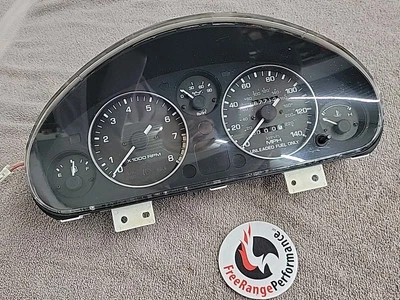 Cuadro de instrumentos NA Mazda Miata 1990-1994 presión de aceite real Speedo 167 k  Foto 1 de 4