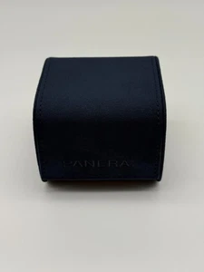 Panerai Original Travelbox scatola per orologi astuccio da viaggio velluto blu IMBALLO ORIGINALE - PERFETTO - Foto 1 di 3