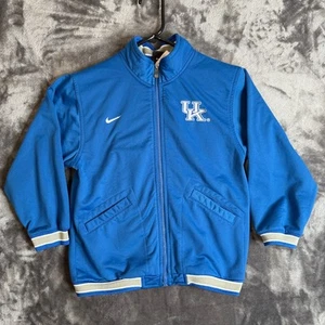 Vintage Y2K University Of Kentucky Blue Full-Zip Long Sleeve Turtle Neck Size L - Picture 1 of 7