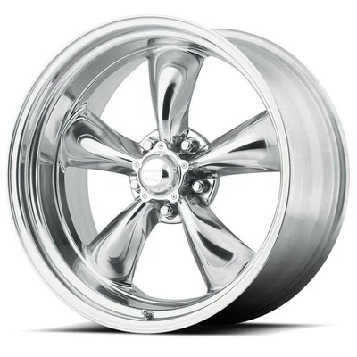 American Racing Vintage VN515 Torq Thrust II 15x4 5x4.75 Polished Rim 15" -25mm - Image 1 of 4