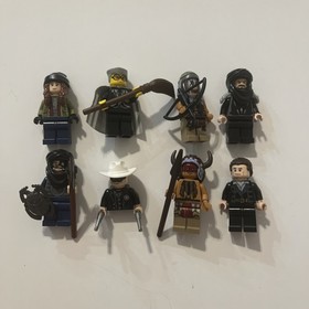 LEGO Minifigures Movie Lone Ranger Red Knee Tonto Hooch Prince Of Persia 7569 X8