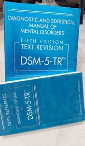 DSM5 TR Combo Set :Diagnostic and Statistical Manual & Desk reference book - Picture 1 of 5