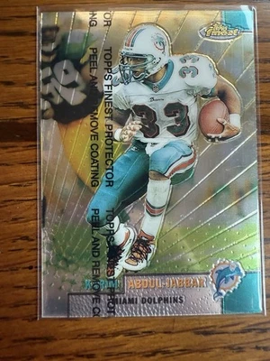 KARIM ABDUL-JABBAR - 1999 Topps Finest - #93 - Miami Dolphins - Image 1 of 2