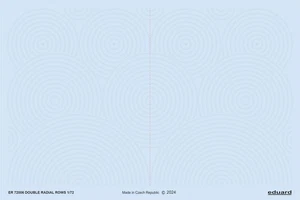EDUARD ER72006 DECAL DOUBLE RADIAL ROWS 1/72 - Picture 1 of 1
