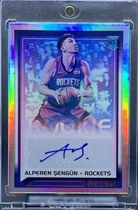 2021 2022 PANINI RECON ALPEREN SENGUN ROOKIE RC AUTO SIGNATURES HOLO SILVER - Picture 1 of 2