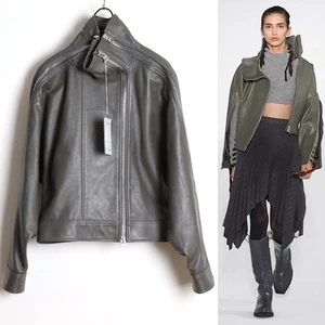 USED ACNE STUDIOS 19AW DECONSTRUCTED LEATHER JACKET SIZE 32 GOOD M-16C78 - Picture 1 of 10