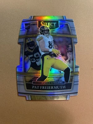 2021 Panini Select - Concourse Pat Freiermuth #59 Silver Prizm Die-Cut (RC) - Image 1 of 2