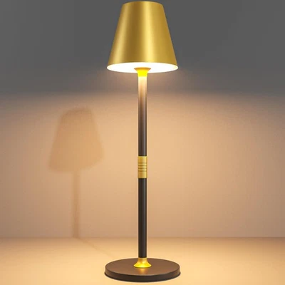 Timjorman Modern LED CordlessTable Lamp,4000mAh Rechargeable Battery Desk lam...